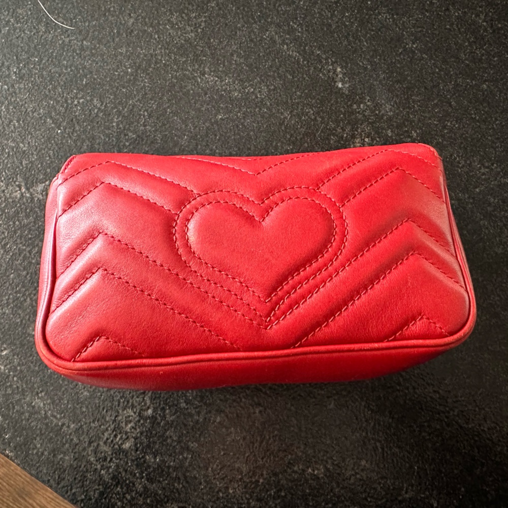 Gucci Red Crossbody Bag Mini - Picture 3 of 5